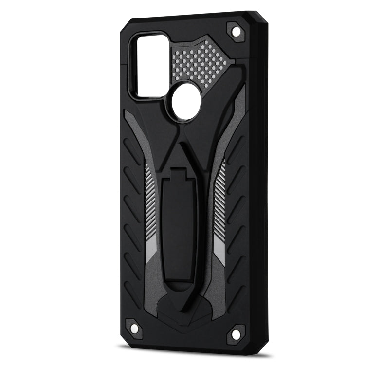 Shockproof TPU + PC Protective Case with Holder For Samsung Galaxy A21s