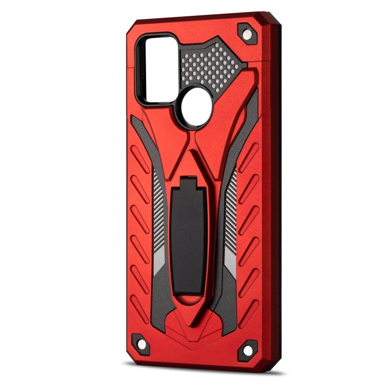 Shockproof TPU + PC Protective Case with Holder For Samsung Galaxy A21s
