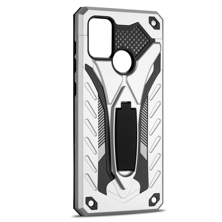 Shockproof TPU + PC Protective Case with Holder For Samsung Galaxy A21s