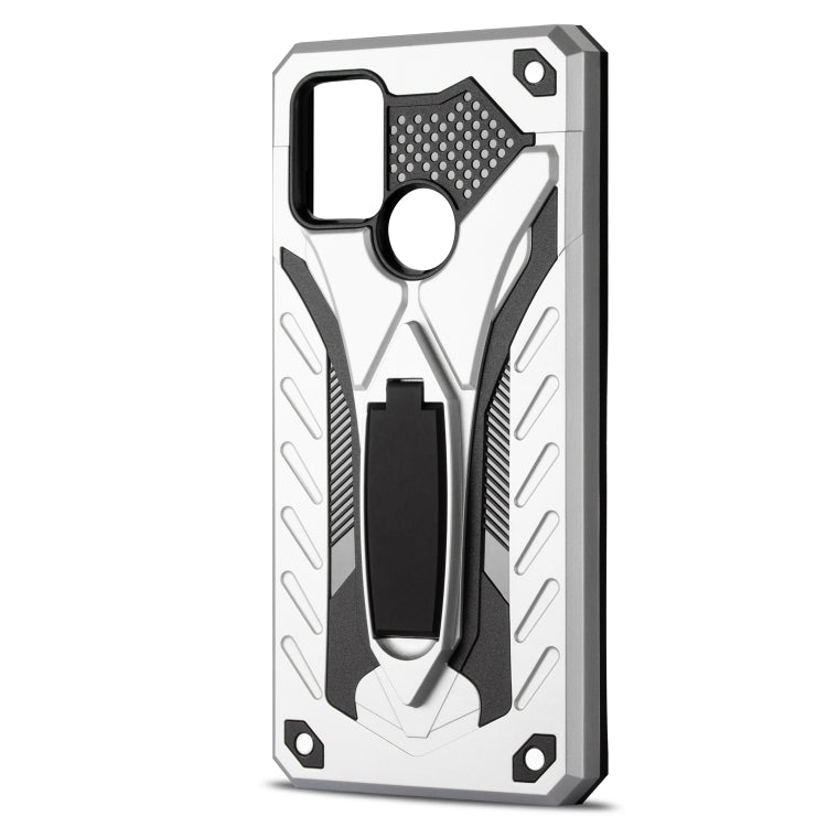 Shockproof TPU + PC Protective Case with Holder For Samsung Galaxy A21s