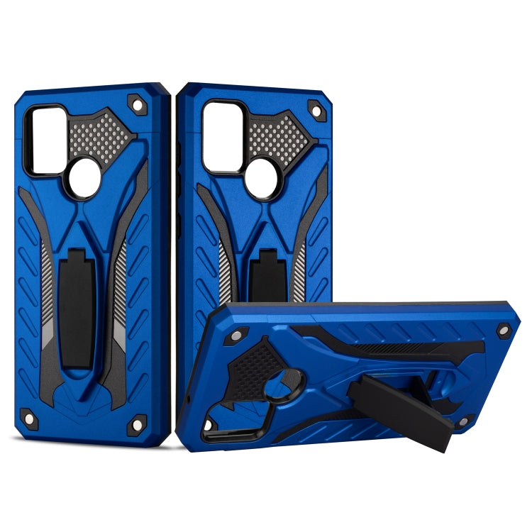 Shockproof TPU + PC Protective Case with Holder For Samsung Galaxy A21s