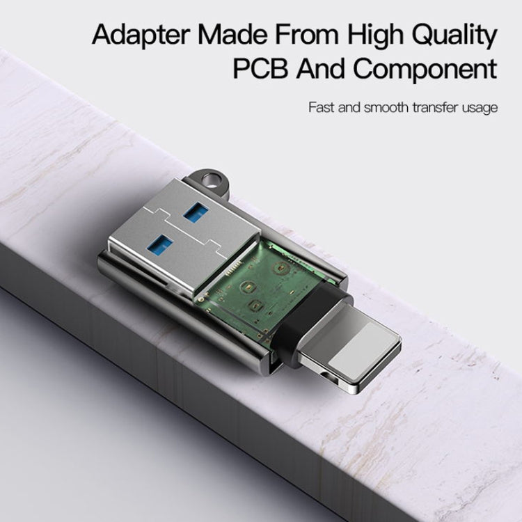 Yesido GS14 8 Pin to USB 3.0 OTG Adapter - Black