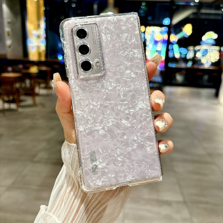 For Honor Magic Vs2 Pearlescent Shell Texture Phone Case