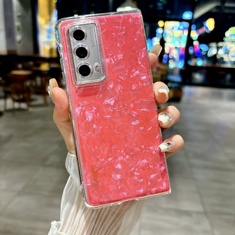 For Honor Magic Vs2 Pearlescent Shell Texture Phone Case
