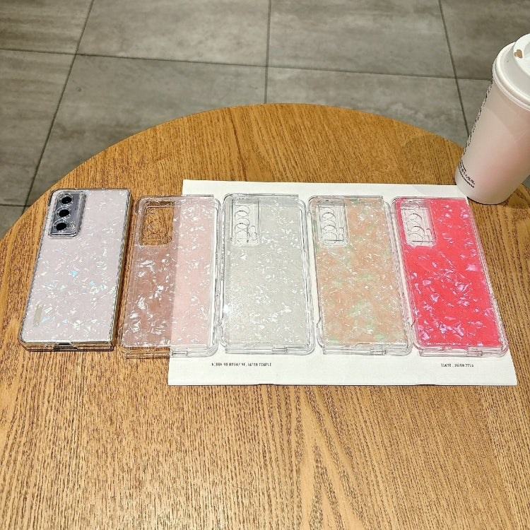 For Honor Magic Vs2 Pearlescent Shell Texture Phone Case