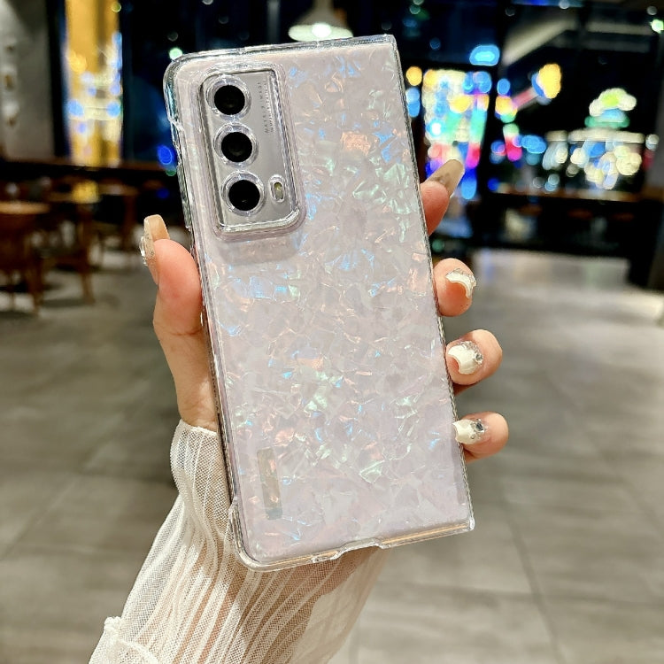 For Honor Magic Vs2 Pearlescent Shell Texture Phone Case