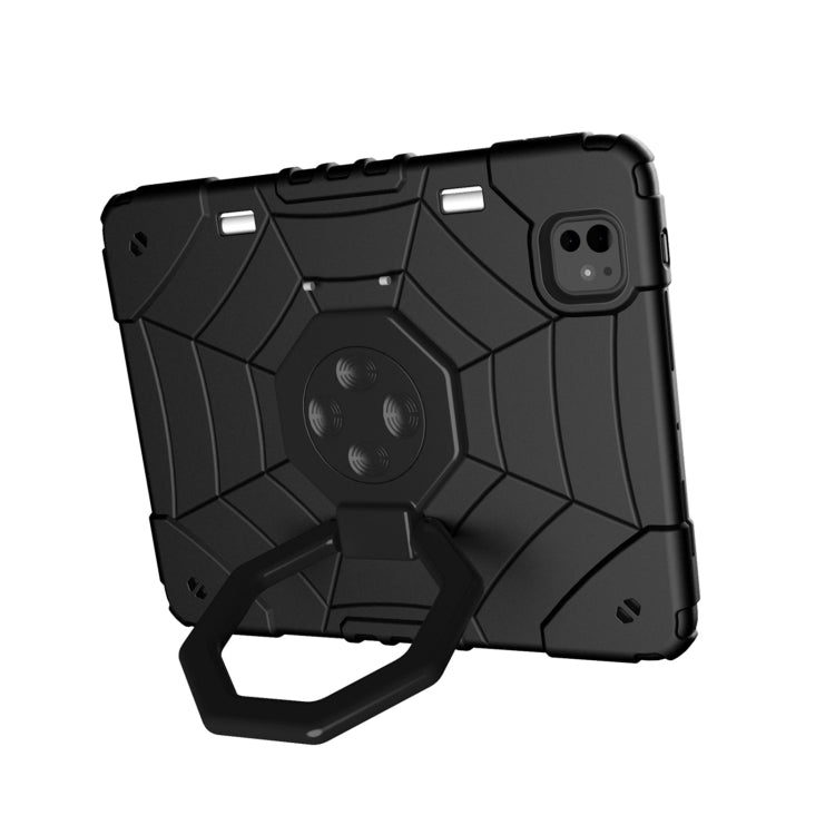 For iPad Pro 11 2025 / 2024 Spider Turntable Handle Stress Relief Tablet Case