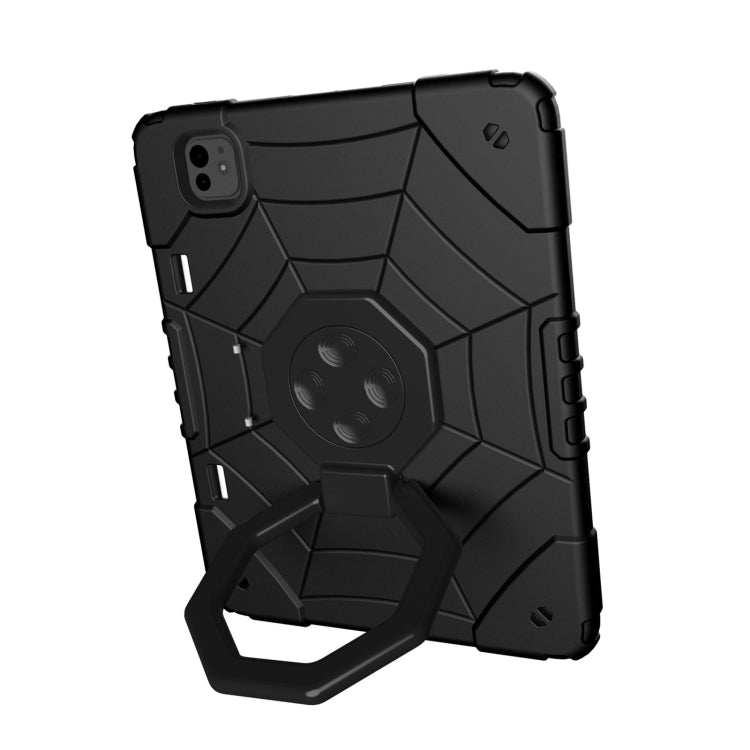 For iPad Pro 11 2025 / 2024 Spider Turntable Handle Stress Relief Tablet Case