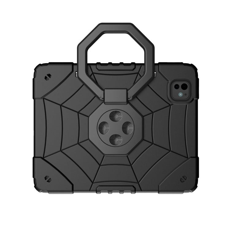 For iPad Pro 11 2025 / 2024 Spider Turntable Handle Stress Relief Tablet Case