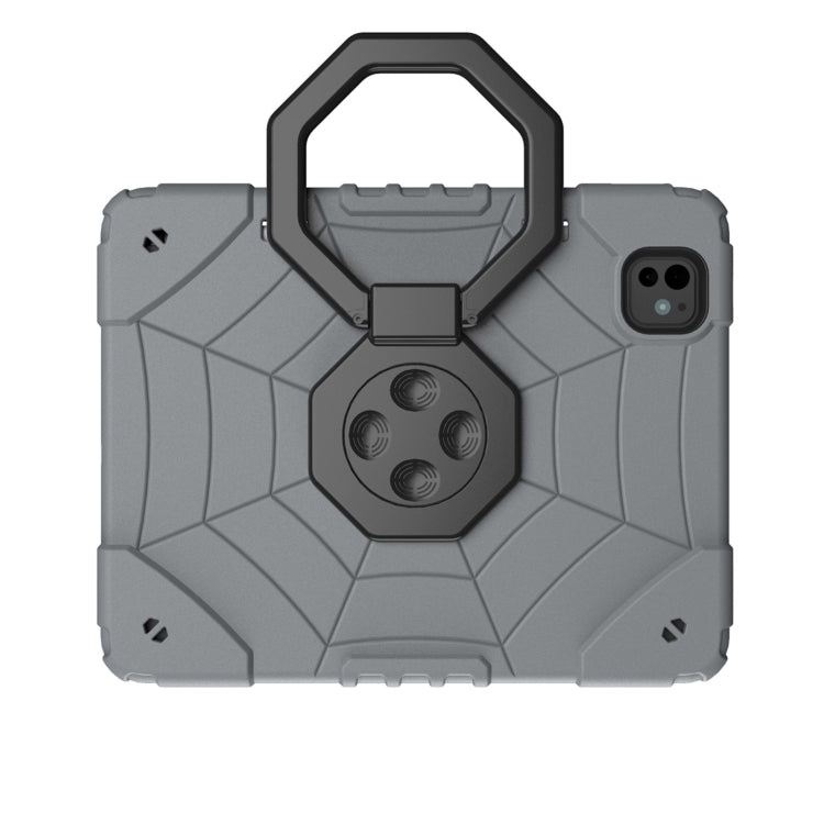 For iPad Pro 11 2025 / 2024 Spider Turntable Handle Stress Relief Tablet Case