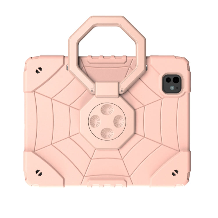 For iPad Pro 11 2025 / 2024 Spider Turntable Handle Stress Relief Tablet Case