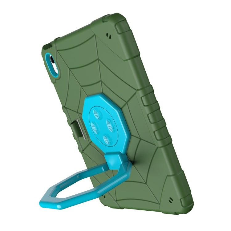 For iPad 2025 / 2022 Spider Turntable Handle Stress Relief Tablet Case