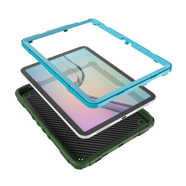 For iPad 2025 / 2022 Spider Turntable Handle Stress Relief Tablet Case