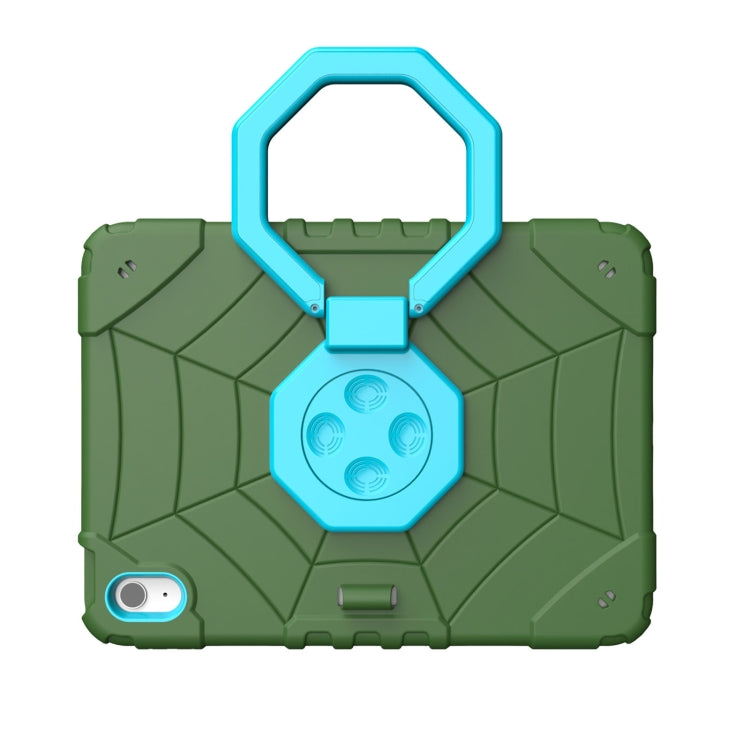 For iPad 2025 / 2022 Spider Turntable Handle Stress Relief Tablet Case