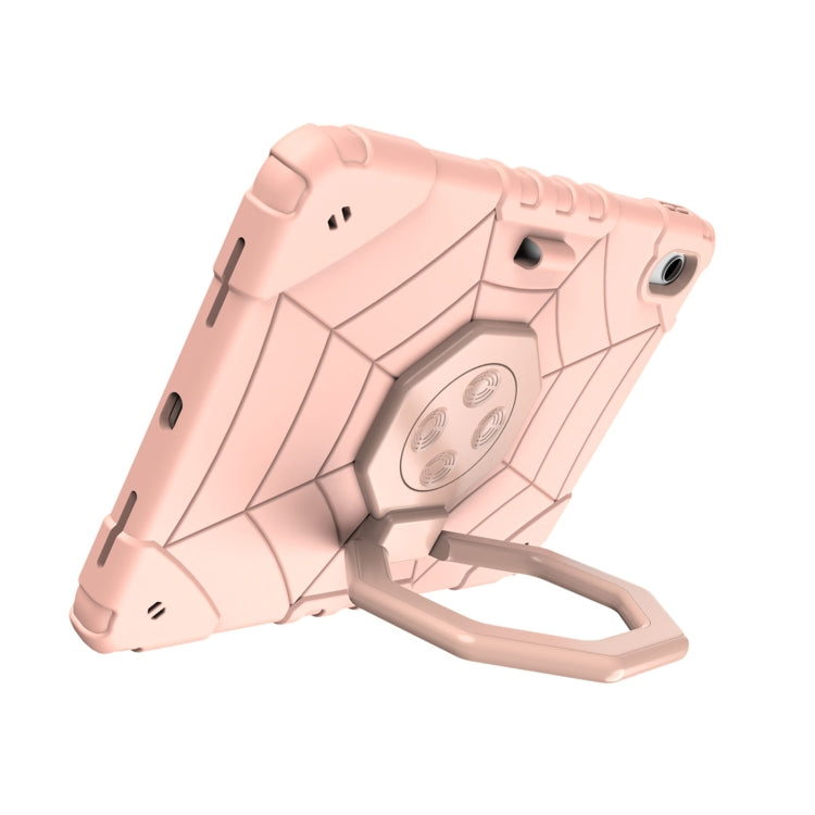 For iPad 2025 / 2022 Spider Turntable Handle Stress Relief Tablet Case