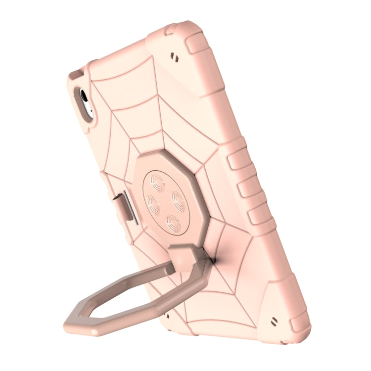 For iPad 2025 / 2022 Spider Turntable Handle Stress Relief Tablet Case