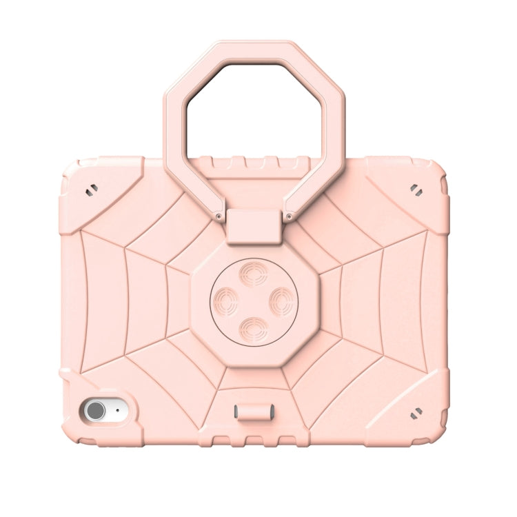 For iPad 2025 / 2022 Spider Turntable Handle Stress Relief Tablet Case