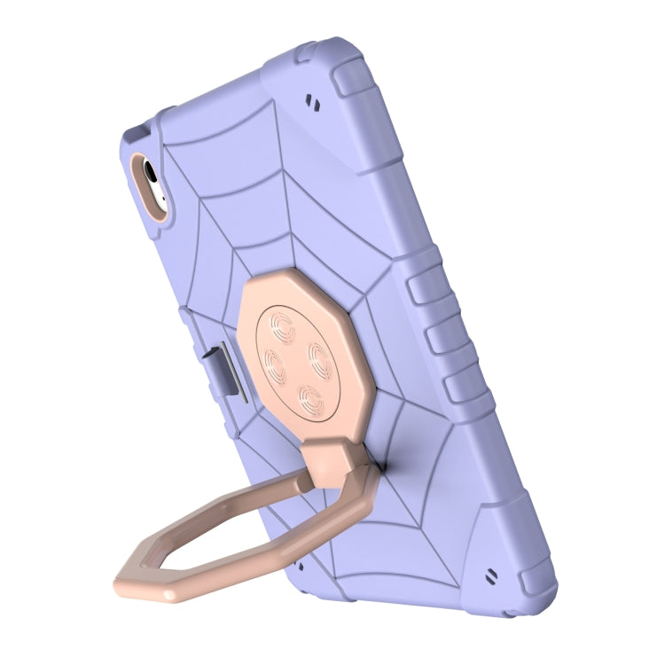 For iPad 2025 / 2022 Spider Turntable Handle Stress Relief Tablet Case