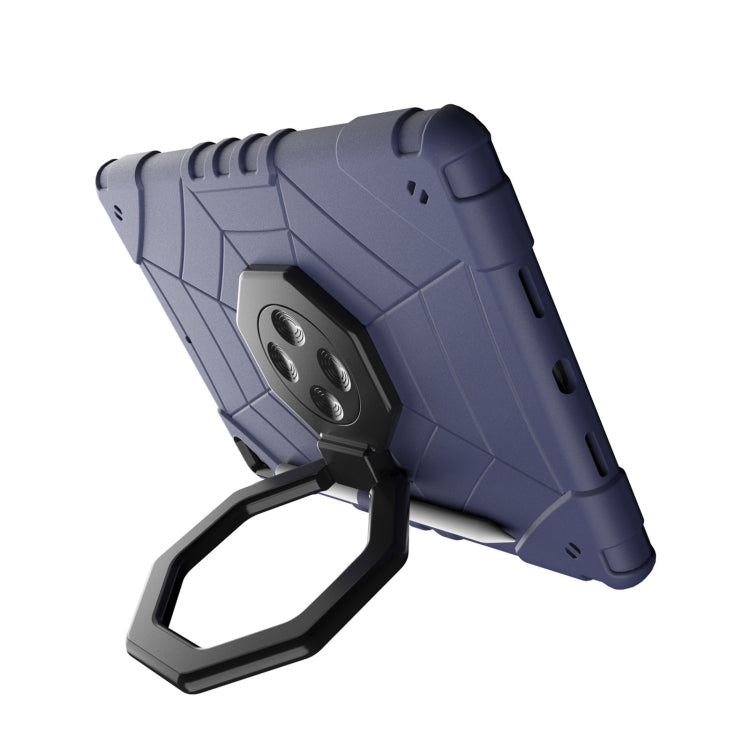 For iPad 10.2 2021 / 2020 / 2019 Spider Turntable Handle Stress Relief Tablet Case