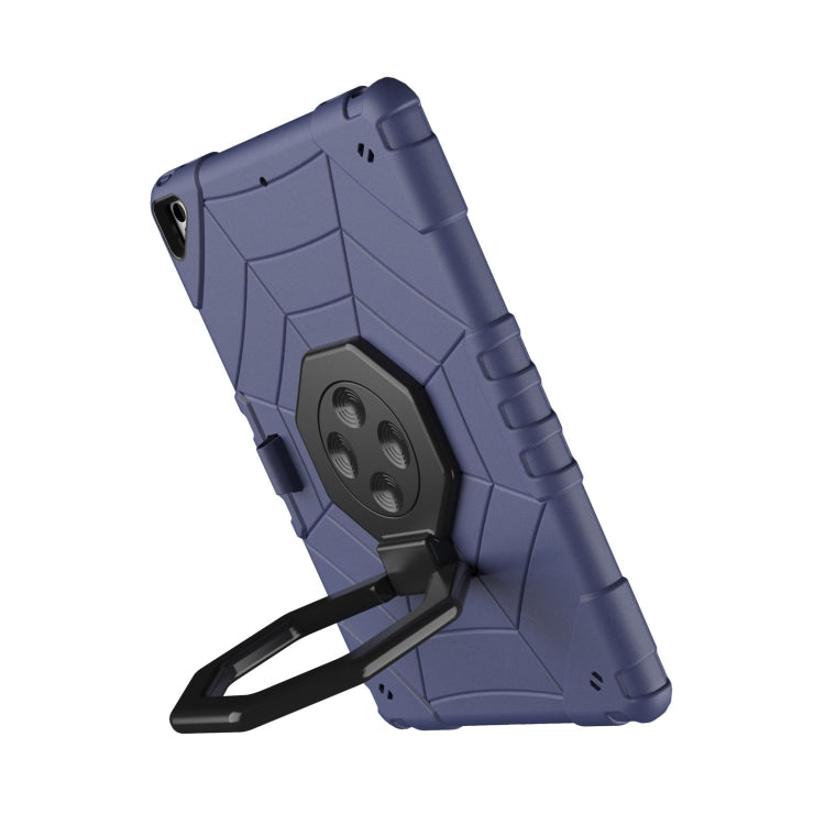 For iPad 10.2 2021 / 2020 / 2019 Spider Turntable Handle Stress Relief Tablet Case