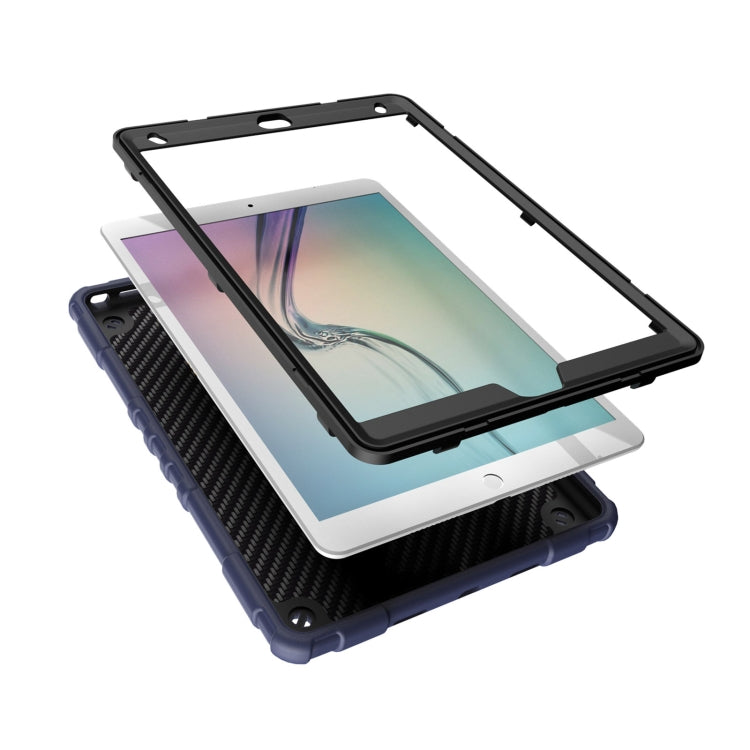 For iPad 10.2 2021 / 2020 / 2019 Spider Turntable Handle Stress Relief Tablet Case