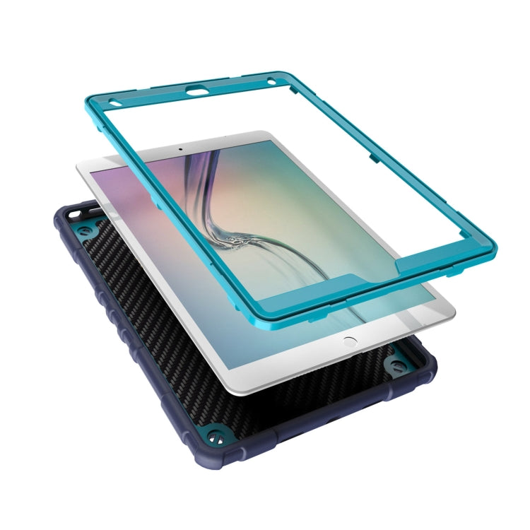 For iPad 10.2 2021 / 2020 / 2019 Spider Turntable Handle Stress Relief Tablet Case