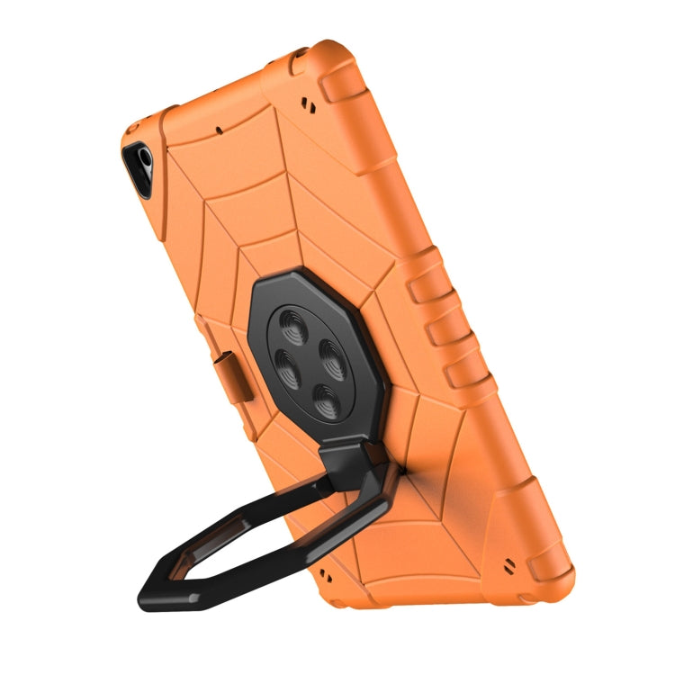 For iPad 10.2 2021 / 2020 / 2019 Spider Turntable Handle Stress Relief Tablet Case