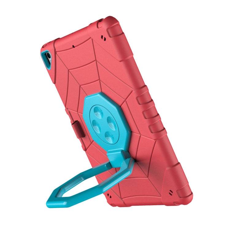 For iPad 10.2 2021 / 2020 / 2019 Spider Turntable Handle Stress Relief Tablet Case
