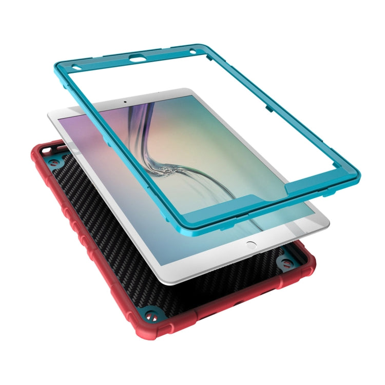 For iPad 10.2 2021 / 2020 / 2019 Spider Turntable Handle Stress Relief Tablet Case