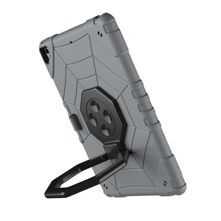 For iPad 10.2 2021 / 2020 / 2019 Spider Turntable Handle Stress Relief Tablet Case