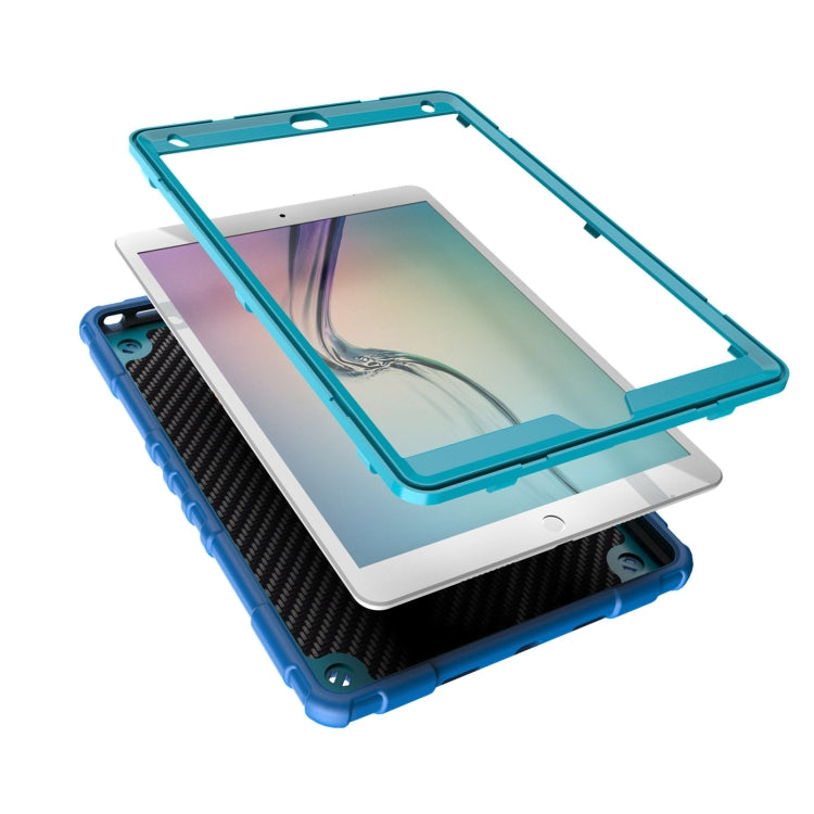 For iPad 10.2 2021 / 2020 / 2019 Spider Turntable Handle Stress Relief Tablet Case