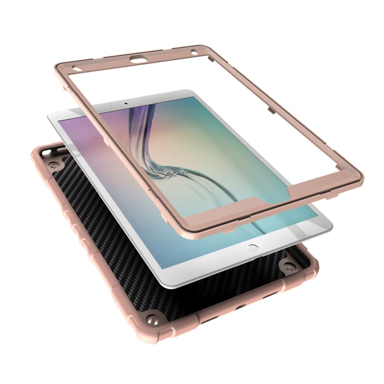 For iPad 10.2 2021 / 2020 / 2019 Spider Turntable Handle Stress Relief Tablet Case