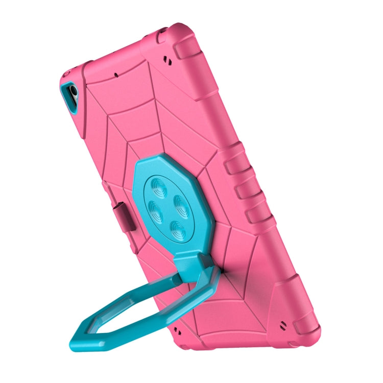 For iPad 10.2 2021 / 2020 / 2019 Spider Turntable Handle Stress Relief Tablet Case