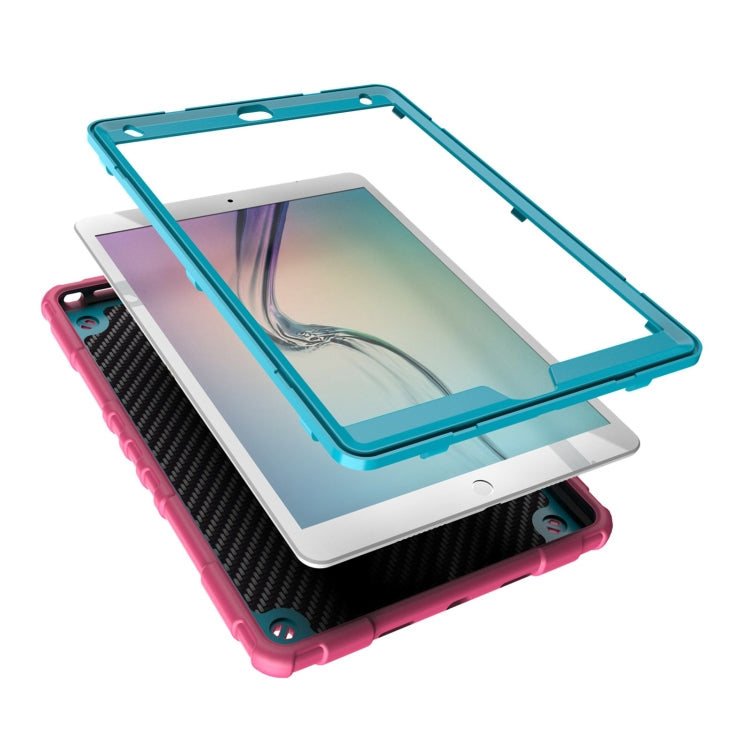 For iPad 10.2 2021 / 2020 / 2019 Spider Turntable Handle Stress Relief Tablet Case