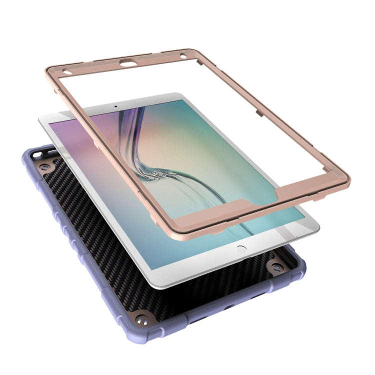 For iPad 10.2 2021 / 2020 / 2019 Spider Turntable Handle Stress Relief Tablet Case