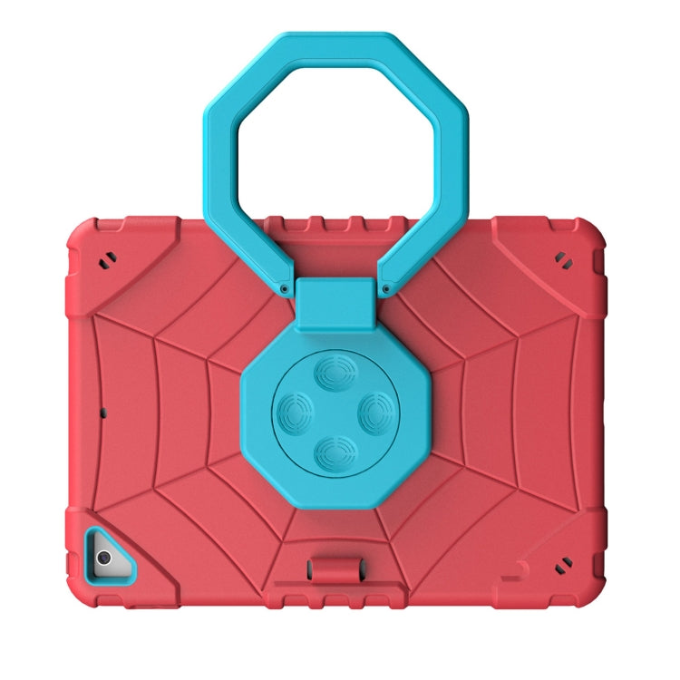 For iPad 9.7 2018 / Air / Air 2 Spider Turntable Handle Stress Relief Tablet Case