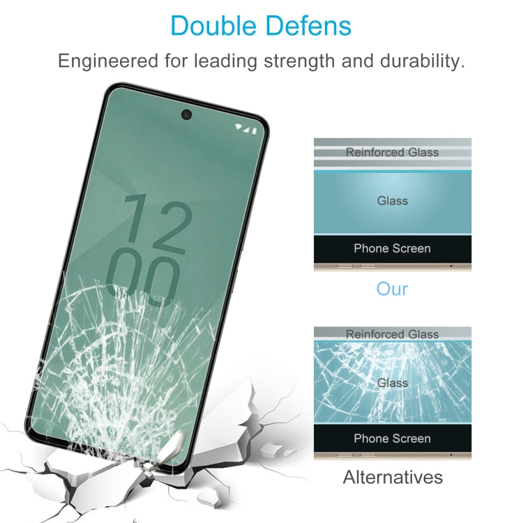 For HMD Atlas 10pcs 0.26mm 9H 2.5D Tempered Glass Film