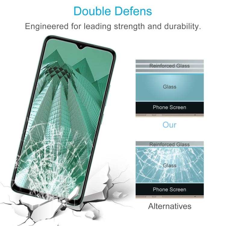 For HMD Aura 10pcs 0.26mm 9H 2.5D Tempered Glass Film