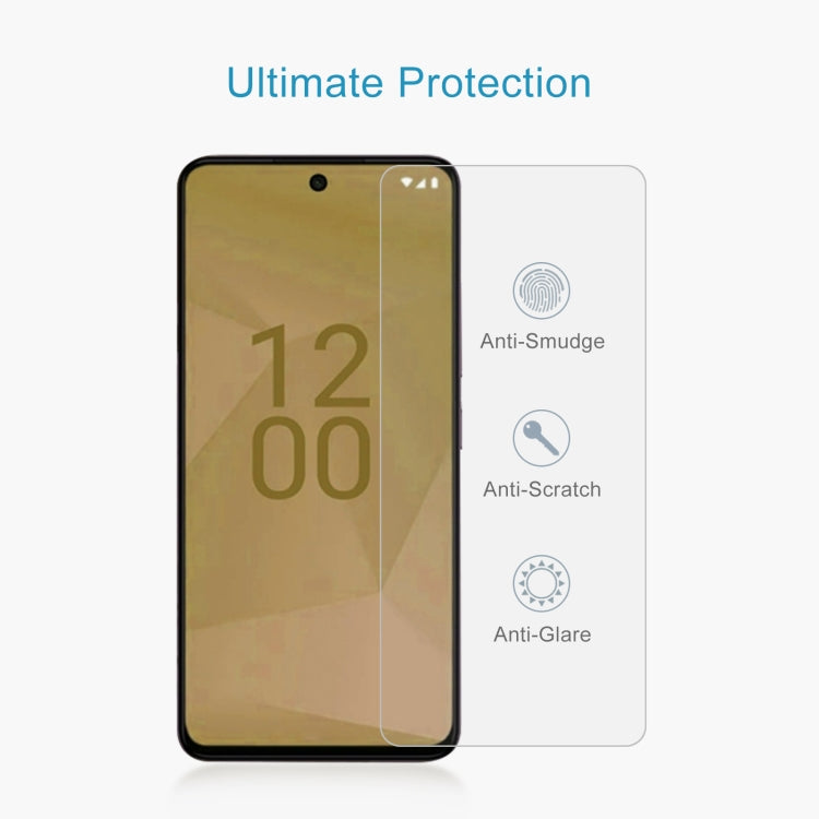 For HMD Ridge Pro 10pcs 0.26mm 9H 2.5D Tempered Glass Film