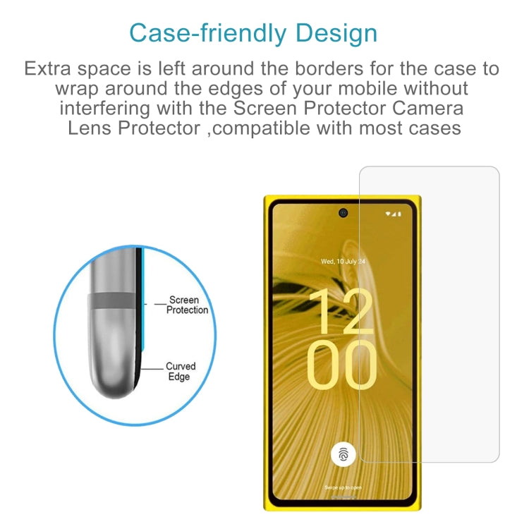 For HMD Skyline 10pcs 0.26mm 9H 2.5D Tempered Glass Film