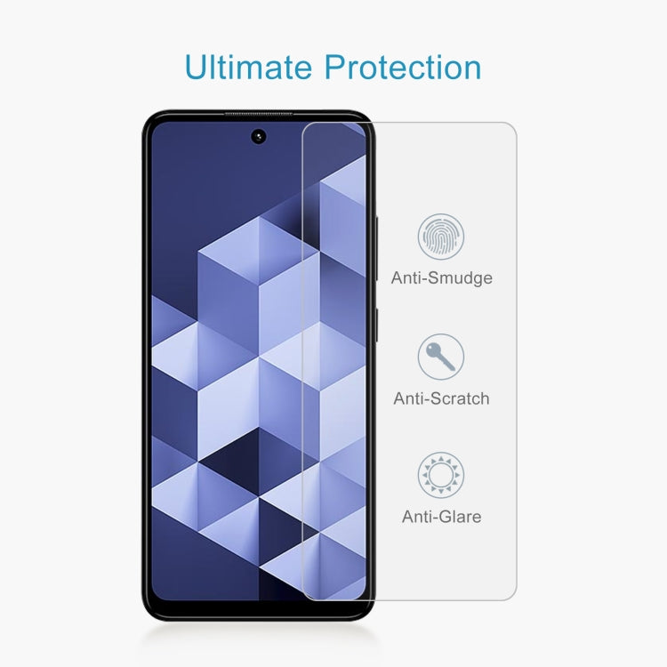 For HMD Vibe 4G 10pcs 0.26mm 9H 2.5D Tempered Glass Film
