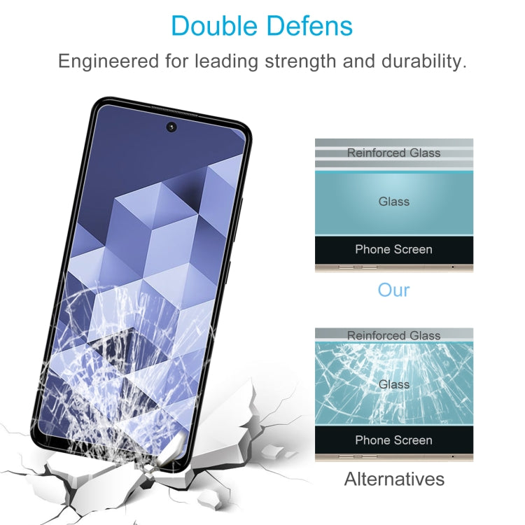For HMD Vibe 4G 10pcs 0.26mm 9H 2.5D Tempered Glass Film