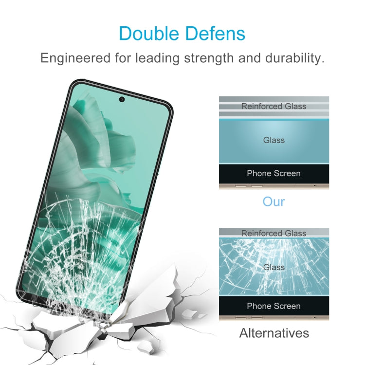 For HMD Crest Max 10pcs 0.26mm 9H 2.5D Tempered Glass Film