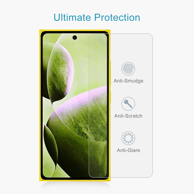 For HMD Hyper 10pcs 0.26mm 9H 2.5D Tempered Glass Film