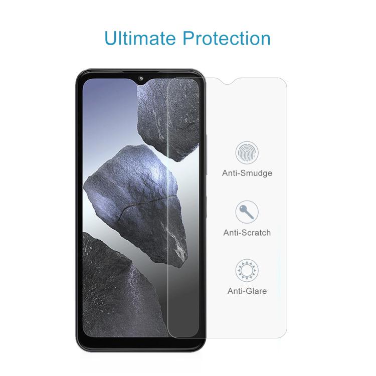 For HMD Aura 2 10pcs 0.26mm 9H 2.5D Tempered Glass Film
