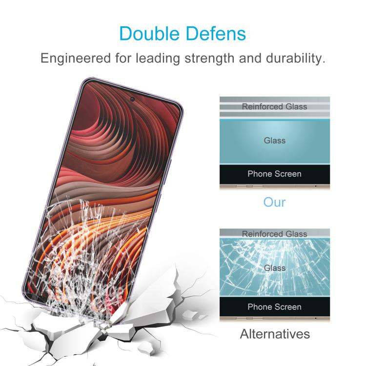 For HMD Vibe 5G 10pcs 0.26mm 9H 2.5D Tempered Glass Film