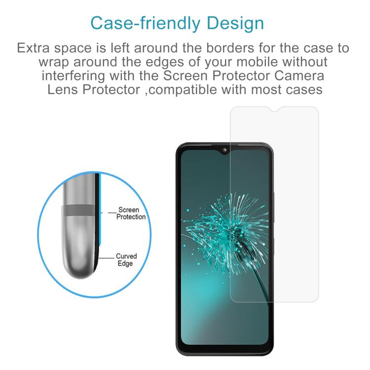 For HMD Arc 4G 10pcs 0.26mm 9H 2.5D Tempered Glass Film