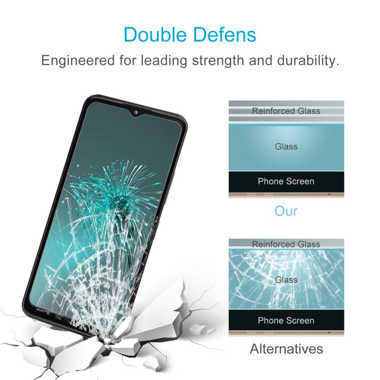 For HMD Arc 4G 10pcs 0.26mm 9H 2.5D Tempered Glass Film