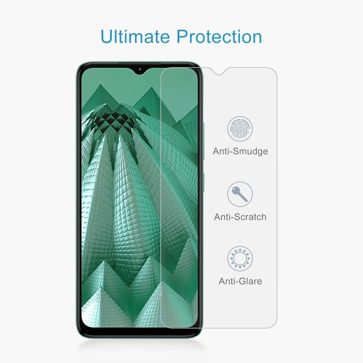 For HMD Aura 50pcs 0.26mm 9H 2.5D Tempered Glass Film