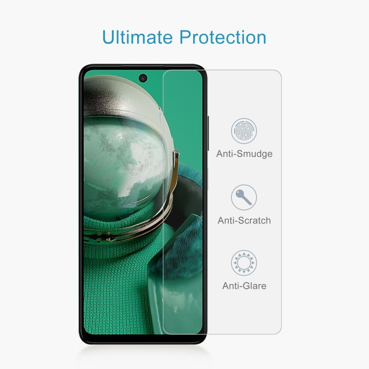 For HMD Pulse Pro 50pcs 0.26mm 9H 2.5D Tempered Glass Film